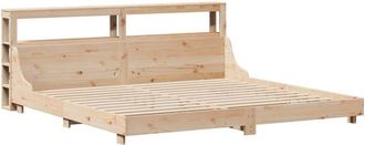 vidaXL Vidaxl - Estructura De Cama Sin Colch&oacute;n Madera Maciza De Pino 180x200 Cm