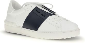 Valentino Garavani Mens Open Sneakers Bianco-Marine-Bianco Bianco/marine/bianco
