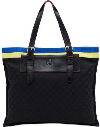 Loewe Pre-owned Loewe Anagram Canvas Tote Ladies 3F4UOUESY6T888LZ