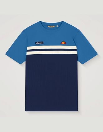 Ellesse Mens Venire Tee - Navy/Light Yellow - Blue - Size: 44