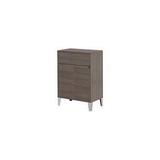 Feridras Mobile da bagno 60cm rovere scuro con 2 ante e cassetto Mondo 2.0 Feridras