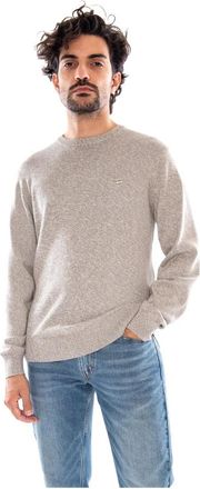Levi's Lichte HM Trui - Heren - Ronde hals truien - Beige - XL - Katoen - Truien & Vesten