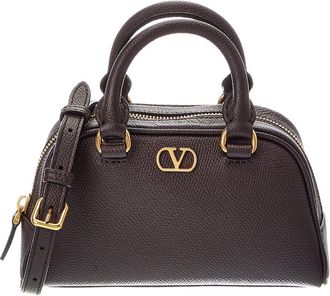 Valentino Vlogo Signature Mini Leather Shoulder Bag