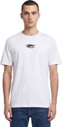 Off-white White Crew Neck T-Shirt