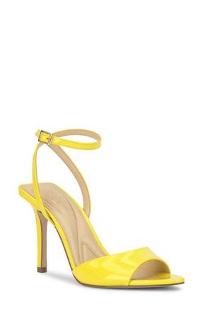 Jessica Simpson Davara Ankle Strap Pointed Toe Sandal in Bright Yello at Nordstrom, Size 7.5