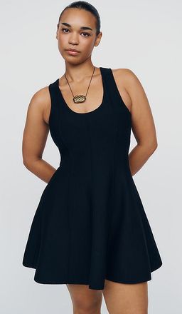 Maeve Corset-Style Sweater Dress