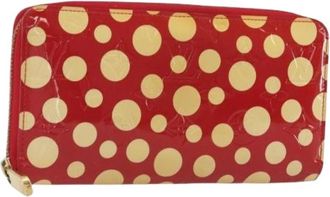 Louis Vuitton Pre-owned Long Wallet - Dames - Vintage Accessoires - Rood - ONE Size - Leer - Vintage