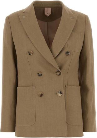 Max Mara Gel Blazer - Dames - Blazers - Bruin - S - Hennep - Jassen