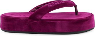 Balenciaga Flip Flops, female, Purple, Size: 10 US Jet Lag Thong