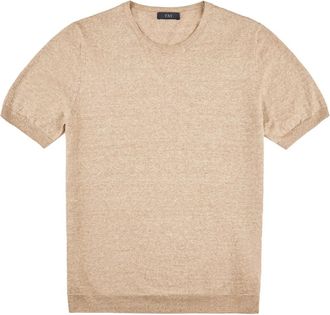 Fay T-shirt in maglia - Toni neutri