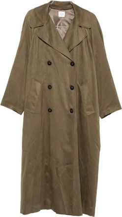 Alysi Mujer, Abrigos, Verde, Talla: XS