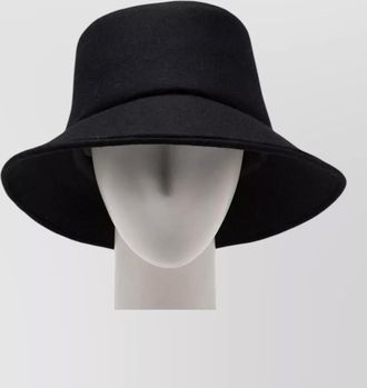 Junya Watanabe wool blend round crown hat structured