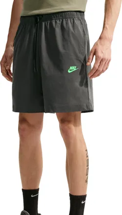 Nike Tech Woven Shorts Newsprint Illusion Green HQ0470-005