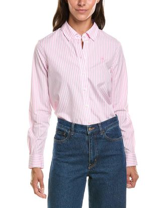 Brooks Brothers Bengal Stripe Essential Blouse