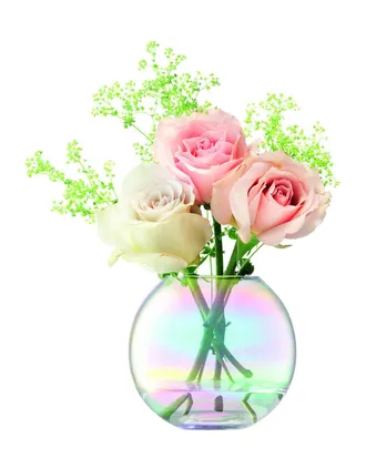 LSA International Handgefertigte Vase Pearl &oslash; 12 cm