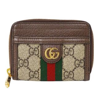 Gucci Brown Gg Supreme Coin Purse/Coin Case (Pre-Owned)