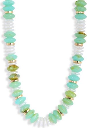 Natasha Beaded Necklace in Turquoise at Nordstrom Rack