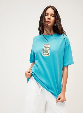 Damson Madder Womens Girl Dinner loose T-shirt