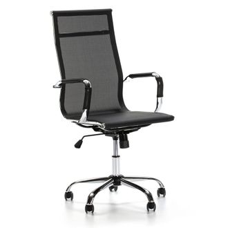 HOMN Sill&oacute;n de oficina reclinable, tejido transpirable, altura ajustable