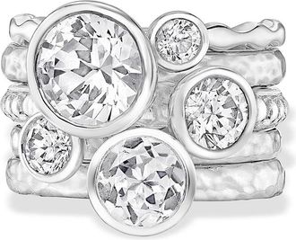 Dower & Hall Sparkle Twinkle Stacking Rings