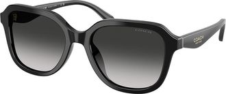 Coach HC8437U CBY87 50023C Womens Sunglasses Black Size 53