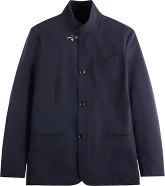 Fay Travel Jacket - Heren - Zomerjassen - Blauw - L - Nylon - Jassen