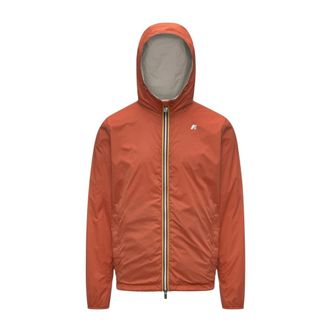 K-Way Jake Plus. 2 Double Jacket - unisex - Zomerjassen - Beige - S - Nylon - Jassen