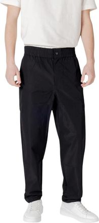 Calvin Klein Jeans Track Pant - Heren - Slim Fit Broeken - Zwart - W31 - Polyester - Broeken