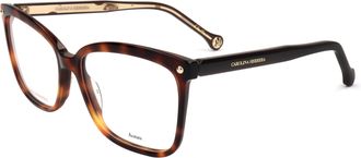 Carolina Herrera Womens 56 mm Brown Opticals