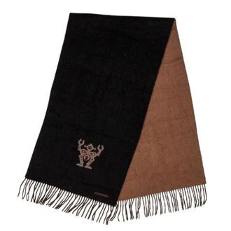 Herm&egrave;s Pre-owned Scarves, female, Multicolor, Size: ONE SIZE Pre-owned MR Farrier Patch Detail Scarf