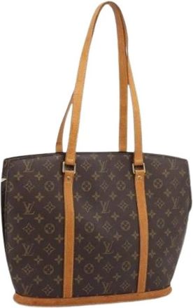 Louis Vuitton Pre-owned Babylone Tote Bag - Dames - Vintage Shopper - Bruin - ONE Size - Leer - Vintage
