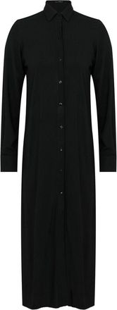 Lenny Niemeyer Blousejurk met lange mouwen en knopen - Zwart
