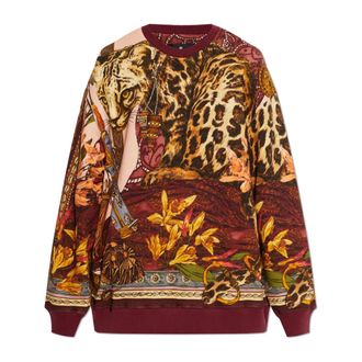Etro Etro, Sweatshirts, female, Multicolor, Size: S Patterned Sweatshirt