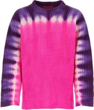 The Elder Statesman Multicolor Cashmere Sweater