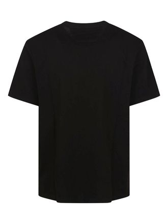 C.P. Company Embroidered Logo Cotton T-Shirt - Black