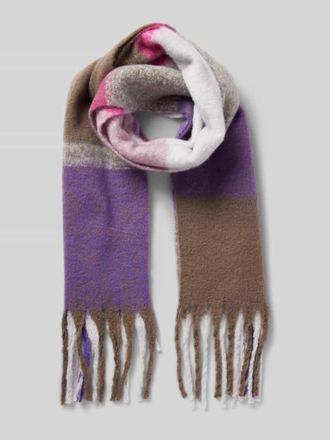 Kurt Beines Schal mit Fransen in Lila, Gr&ouml;&szlig;e 1