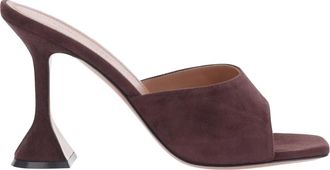 Amina Muaddi Dames, Schoenen, Bruin, Maat: 36 1/2 EU