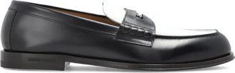 Dsquared2 Leren Loafers - Heren - Loafers - Zwart - 41 EU - Leer - Schoenen