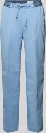 Toni Wide Fit Stoffhose in 7/8-L&auml;nge Modell Sue in Hellblau, Gr&ouml;&szlig;e 38