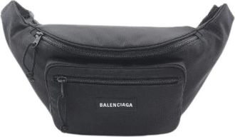 Balenciaga Pre-owned Belt Bags, male, Black, Size: ONE SIZE Pre-owned Explorer Waist Bag
