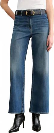 Nili Lotan Megan Jeans In Classic Blue