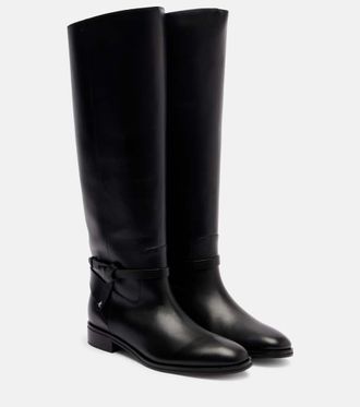 Jimmy Choo London Lawton leather knee-high boots