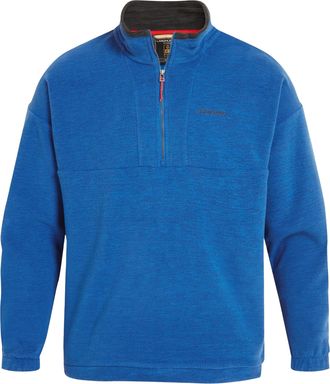 Craghoppers Heren Esk Colour Block Melange Half Zip Fleece Top (Fris Blauw)