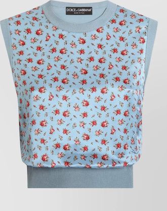 Dolce & Gabbana silk tank top