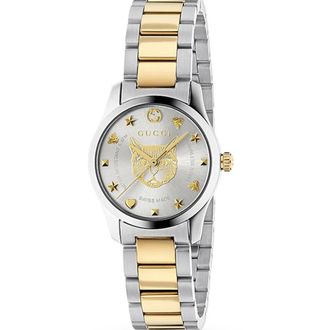 Gucci G-Timeless Armbanduhr - Dames - Horloges - Grijs - ONE Size - Accessoires