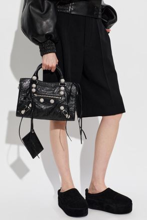 Balenciaga Bag Le City Mini, Womens, Black