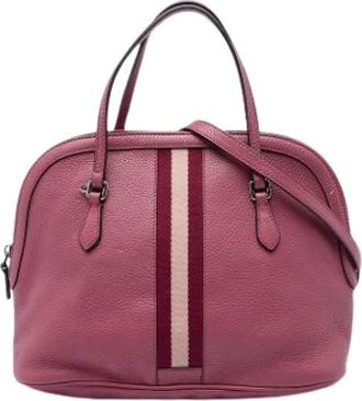 Gucci Borsa Satchel Pre-owned - - Pre-owned - Donna - Rosa - ONE SIZE