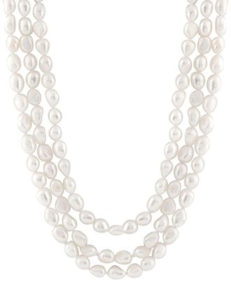 Splendid Pearls 9-10Mm Pearl 64In Endless Necklace