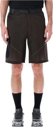 And Wander Breath Rip Cargo Short - Heren - Korte Broeken - Zwart - XL - Polyester - Korte Broeken