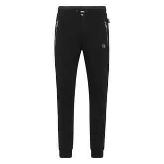 Philipp Plein Pantalones de ch&aacute;ndal acolchados - Trousers - Hombre - Negro - L